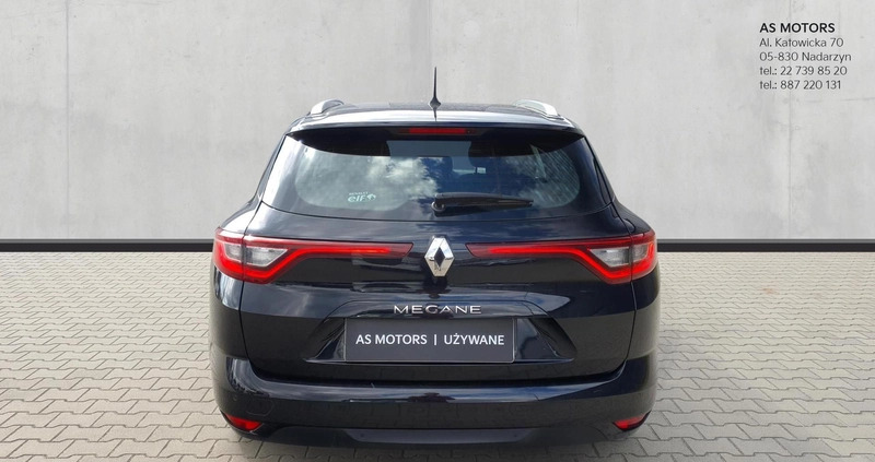 Renault Megane cena 41400 przebieg: 134356, rok produkcji 2017 z Ostrzeszów małe 277